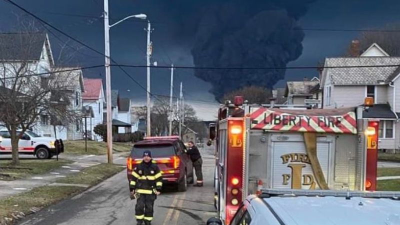 Ohio Train Derailment: Lingering Toxic Chemicals Found In Buildings Months Later Ohio Train Derailment: Lingering Toxic Chemicals Found In Buildings Months Later