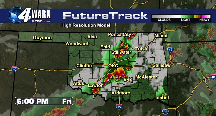 Oklahoma Severe Weather Timeline: Strong Winds Expected Oklahoma Severe Weather Timeline: Strong Winds Expected