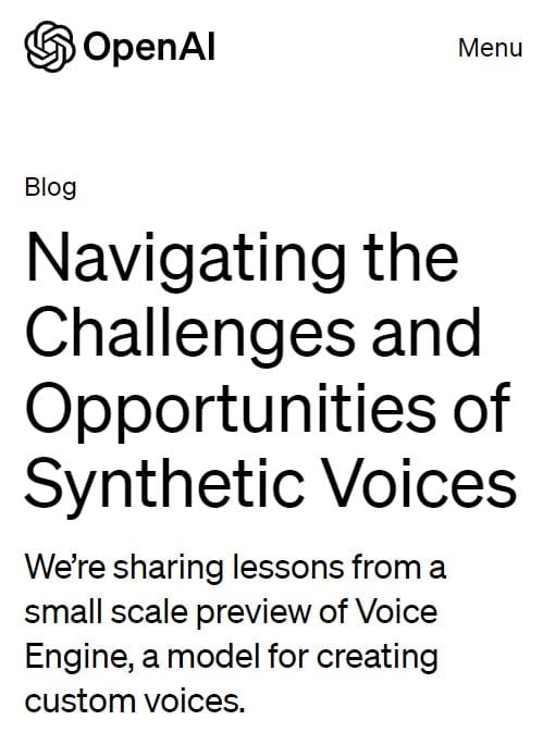 OpenAI's 2024 Event: Easier Voice Assistant Creation Unveiled OpenAI's 2024 Event: Easier Voice Assistant Creation Unveiled