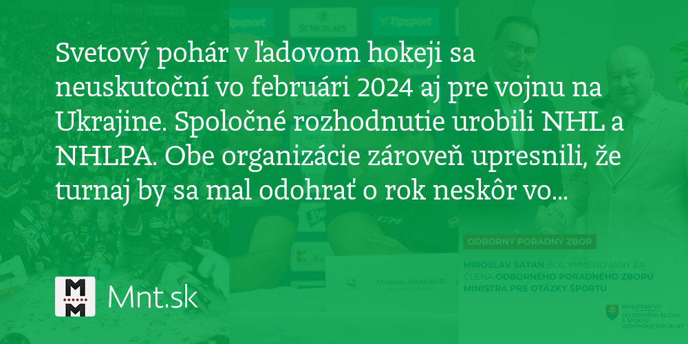 Otázky A Odpovede: Svetový Pohár 2028 A Účasť Slovenska Otázky A Odpovede: Svetový Pohár 2028 A Účasť Slovenska