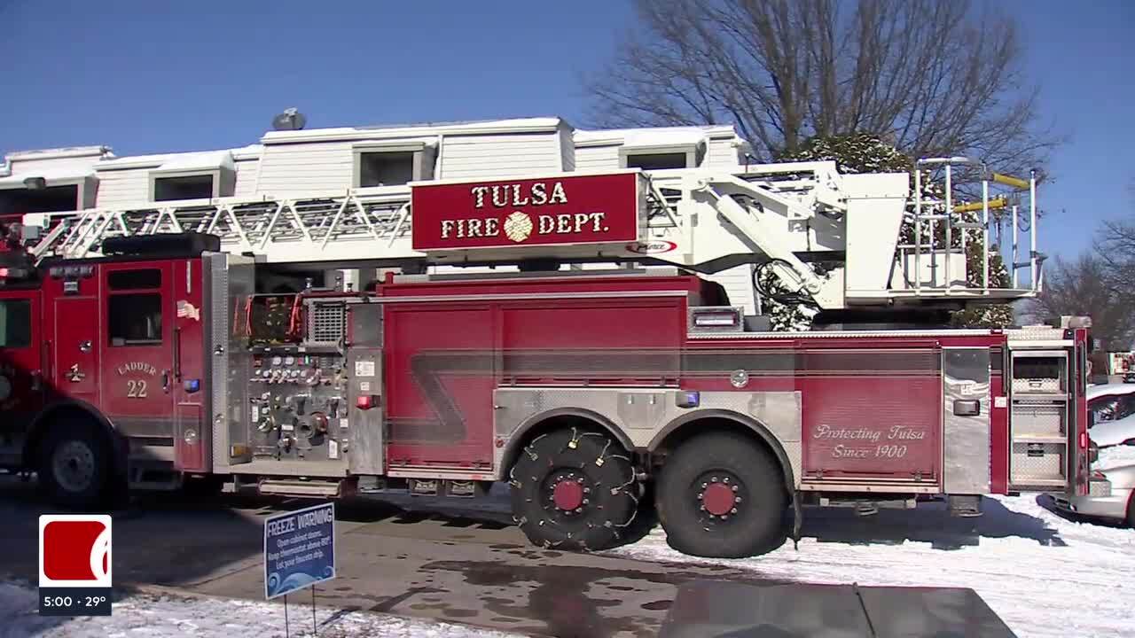 Over 800 Calls: Tulsa Firefighters Confront Winter Weather Challenges Over 800 Calls: Tulsa Firefighters Confront Winter Weather Challenges