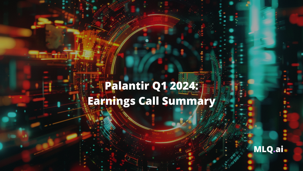 Palantir Stock: Analyzing Q1 Earnings - Government Vs. Commercial Growth Palantir Stock: Analyzing Q1 Earnings - Government Vs. Commercial Growth