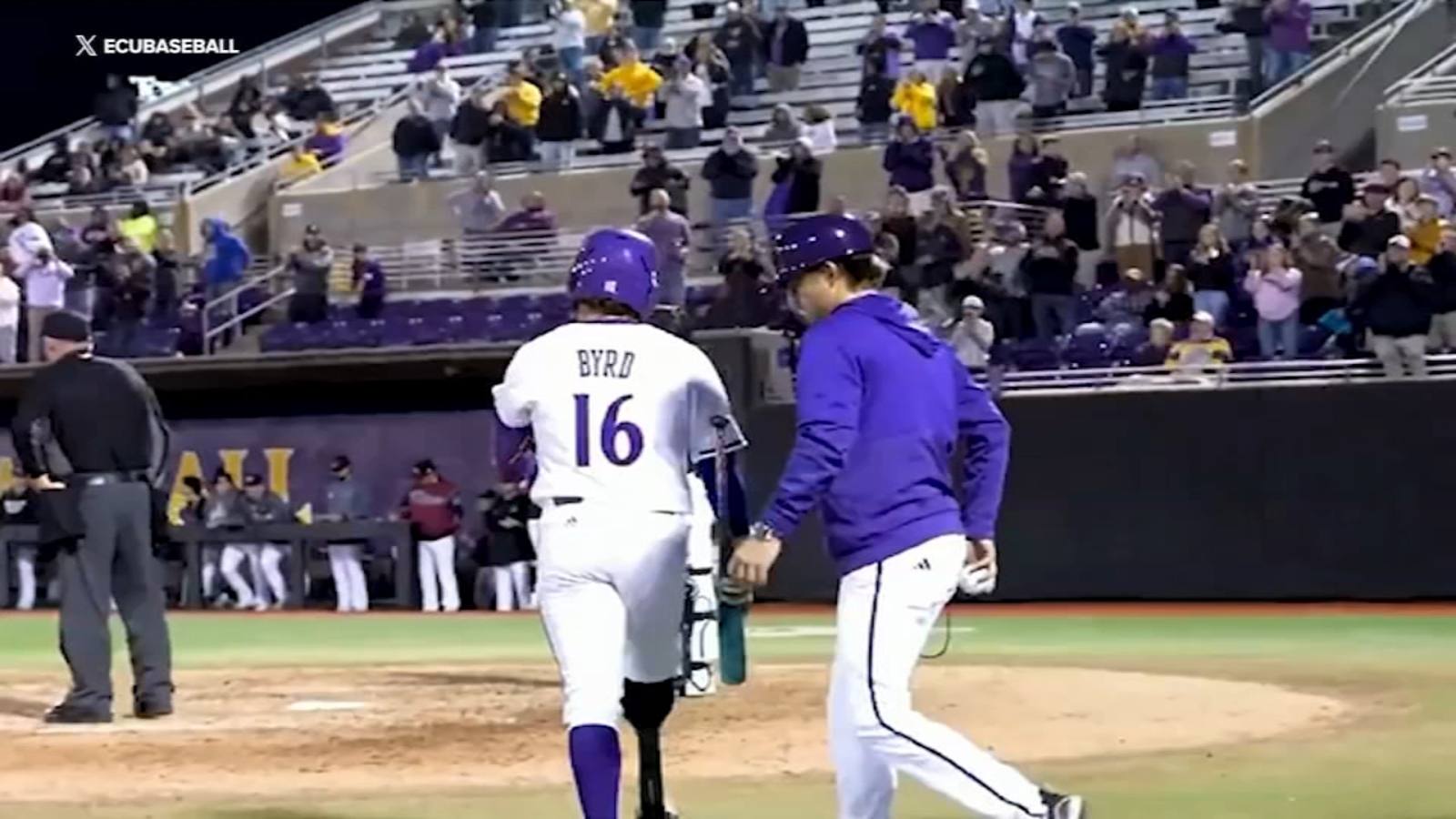 Parker Byrd Makes History: ECU Amputee's College Baseball Milestone Parker Byrd Makes History: ECU Amputee's College Baseball Milestone