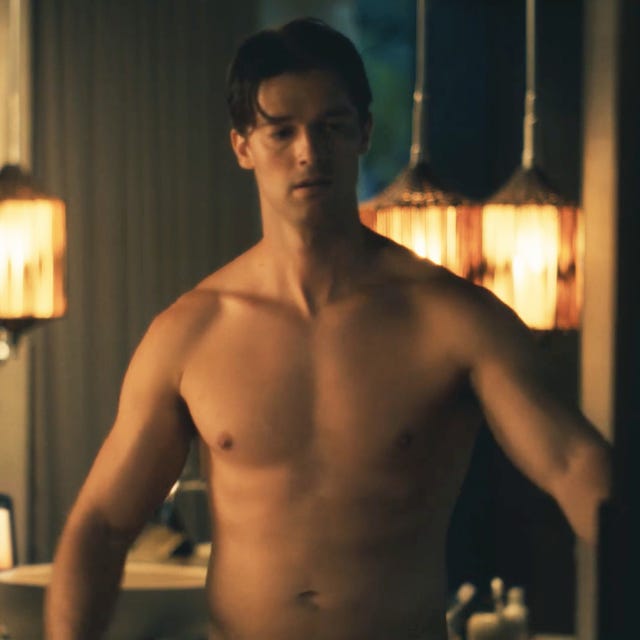 Patrick Schwarzenegger's White Lotus Nudity: Chris Pratt's Reaction Patrick Schwarzenegger's White Lotus Nudity: Chris Pratt's Reaction