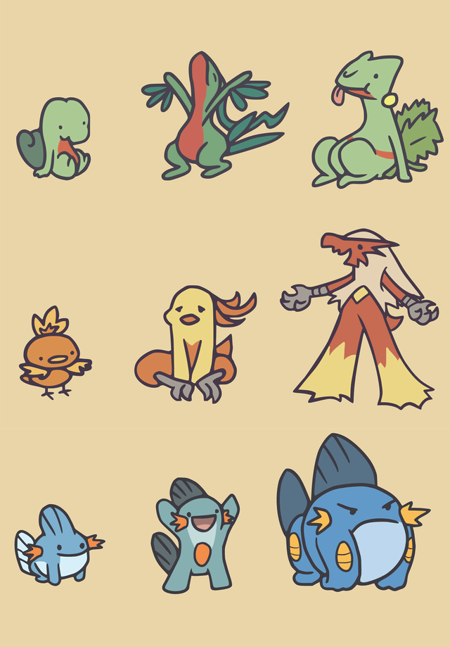 Pokemon LEGO: A Fan's Hoenn Starter Builds Pokemon LEGO: A Fan's Hoenn Starter Builds