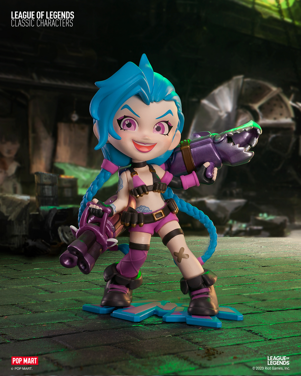POP MART And Riot Games Partner For Arcane League Of Legends Blind Boxes