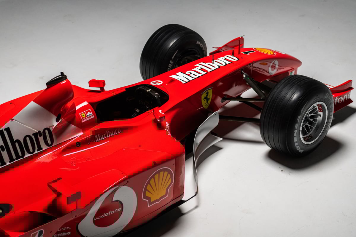 Rare Michael Schumacher Championship Ferrari To Be Auctioned In Monaco