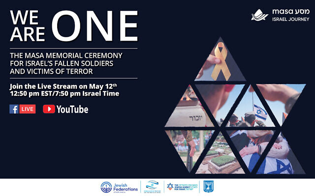 Record-Breaking English Yom HaZikaron Ceremony Hosted By Masa Israel Journey