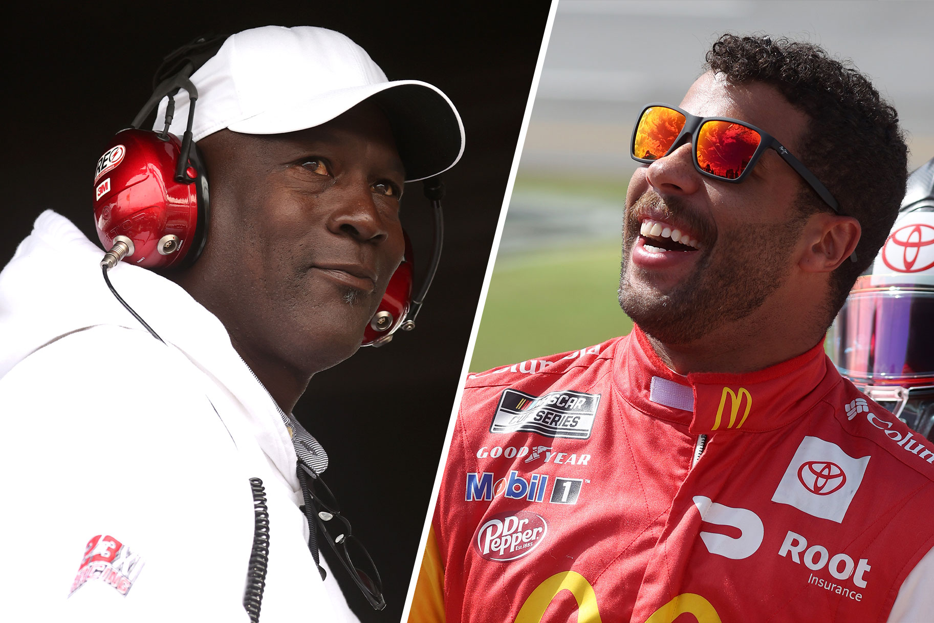 Revealed: The Two Texts Bubba Wallace Regularly Receives From Michael Jordan Revealed: The Two Texts Bubba Wallace Regularly Receives From Michael Jordan