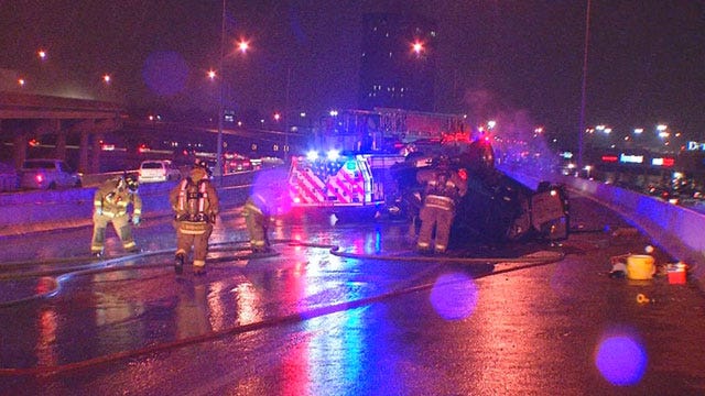 Road Conditions In OKC: Multiple Crashes Reported Due To Ice