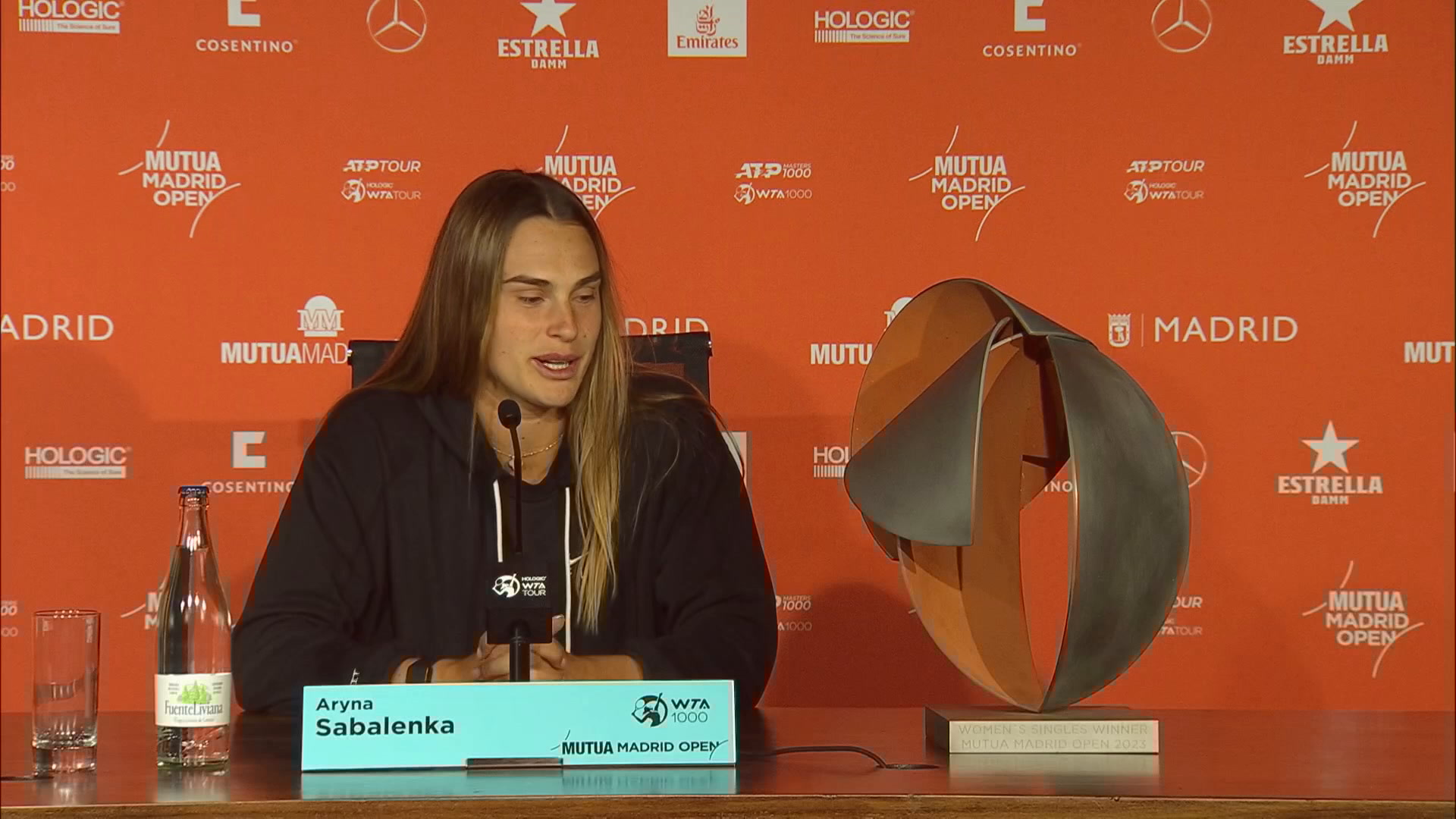 Sabalenka Secures First Win At Madrid Open Sabalenka Secures First Win At Madrid Open