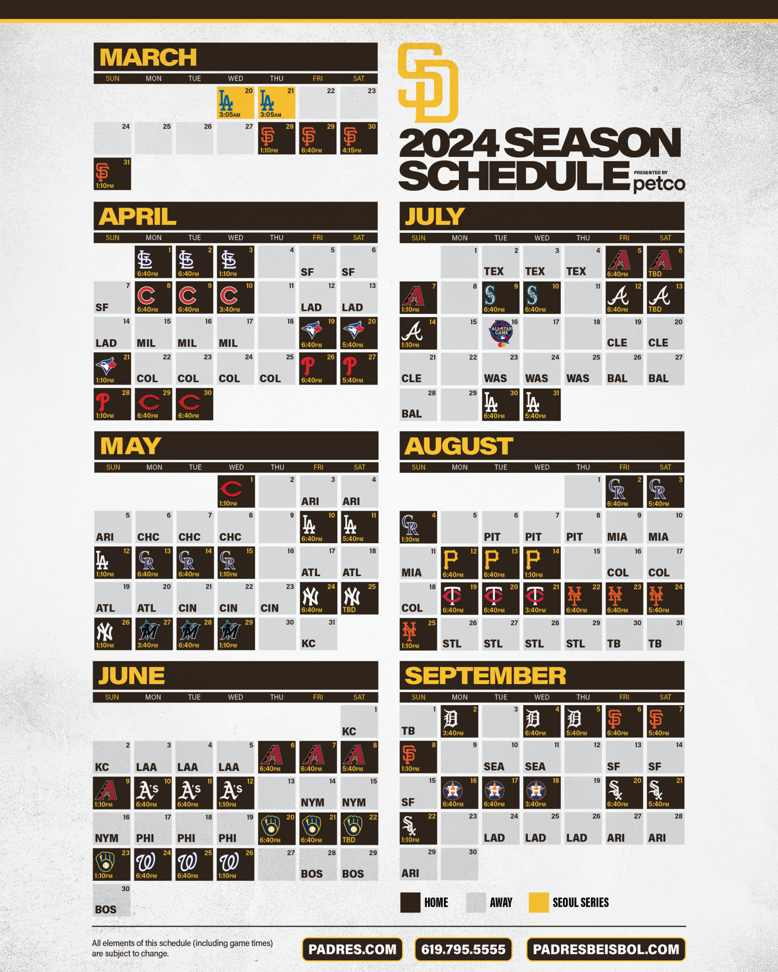 San Diego Padres Opening Series: Full Details Announced By Sycuan Casino Resort San Diego Padres Opening Series: Full Details Announced By Sycuan Casino Resort