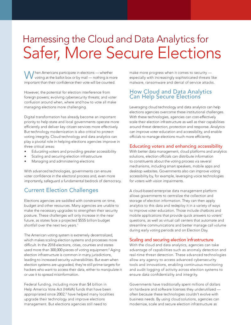 Securing Elections: A Robust Poll Data System's Role In Preventing Errors Securing Elections: A Robust Poll Data System's Role In Preventing Errors