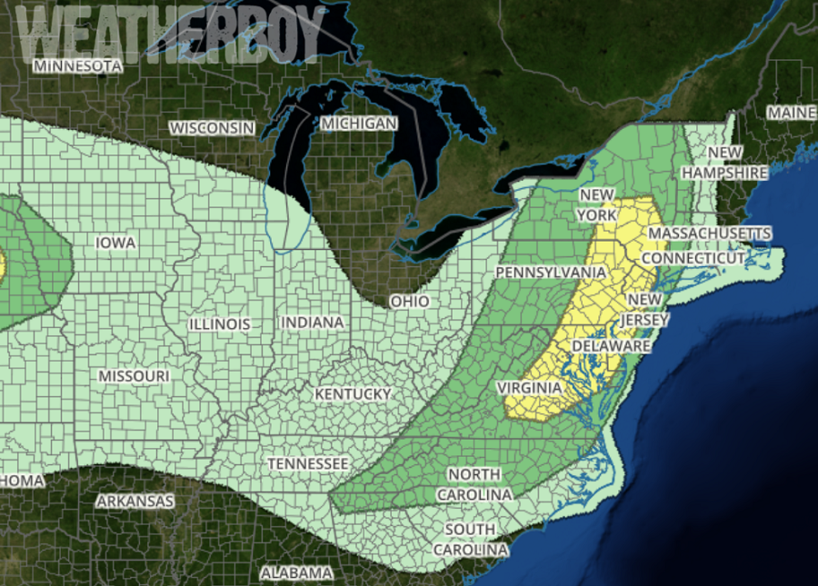 Severe Weather Outlook: Storm Chance Overnight Into Monday Severe Weather Outlook: Storm Chance Overnight Into Monday