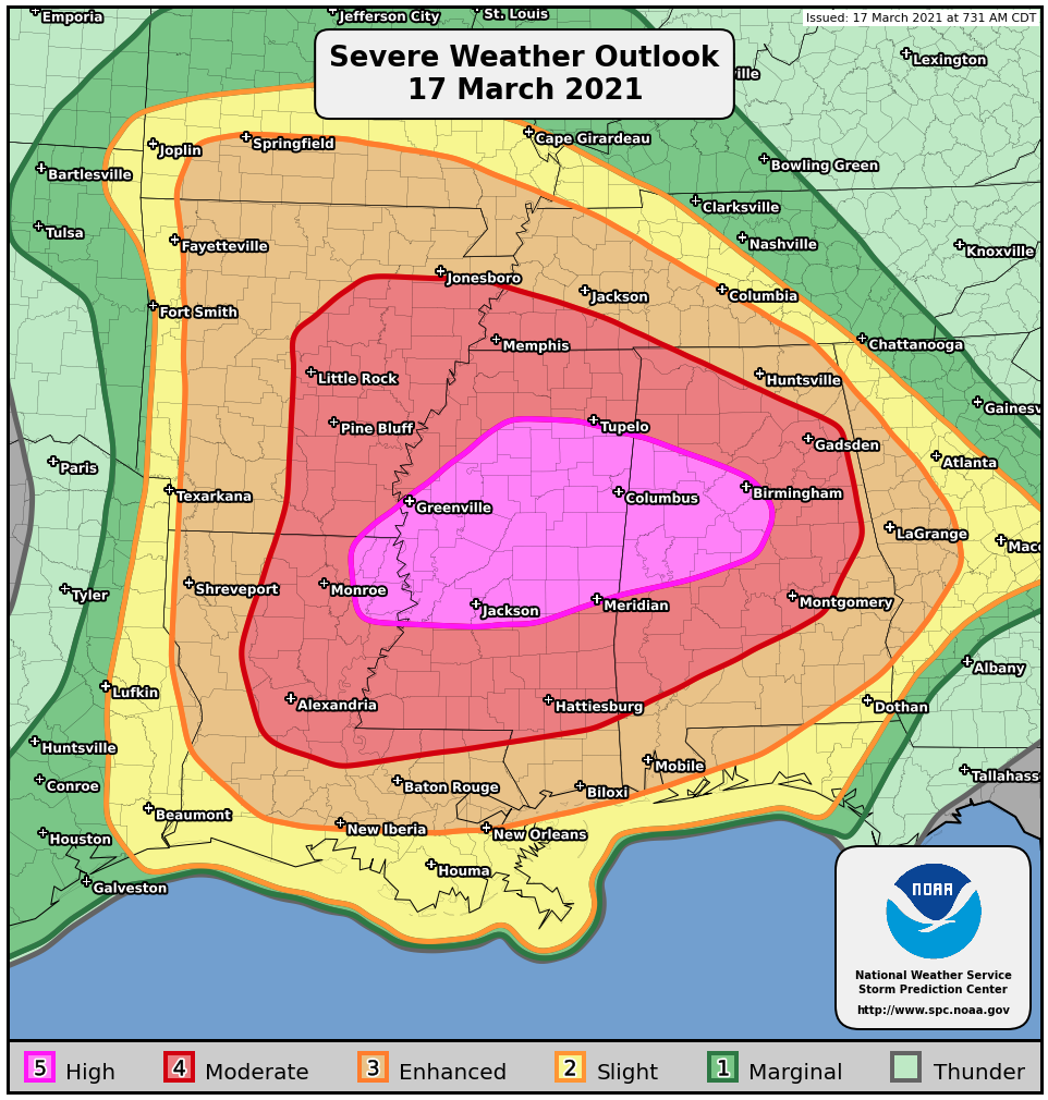 Severe Weather Outlook: Tulsa Faces Highest Risk After 2 AM Severe Weather Outlook: Tulsa Faces Highest Risk After 2 AM