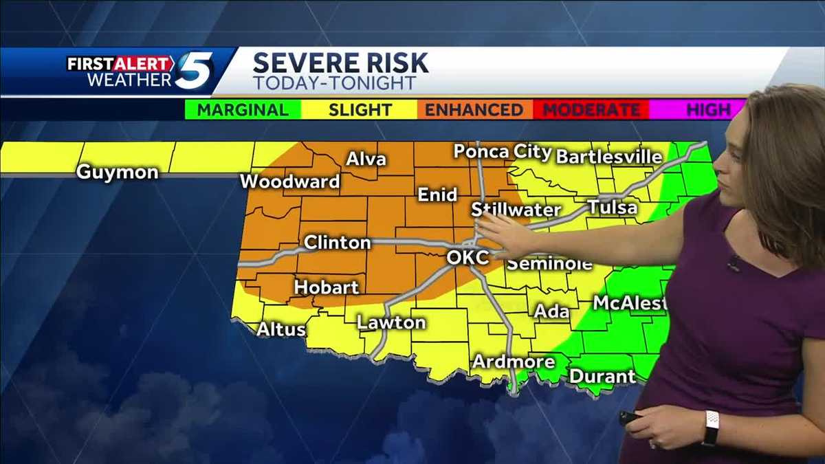 Severe Weather Timeline For Oklahoma: When To Expect Strong Winds Severe Weather Timeline For Oklahoma: When To Expect Strong Winds