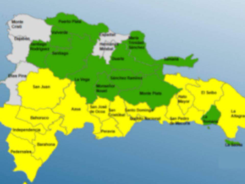 Situación Meteorológica: Alerta Amarilla En 9 Provincias, Verde En 5 Según COE Situación Meteorológica: Alerta Amarilla En 9 Provincias, Verde En 5 Según COE