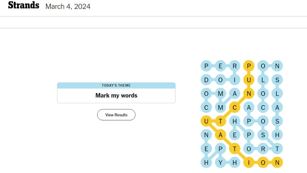 Solve NYT Strands Game #376 (March 14): Complete Guide Solve NYT Strands Game #376 (March 14): Complete Guide