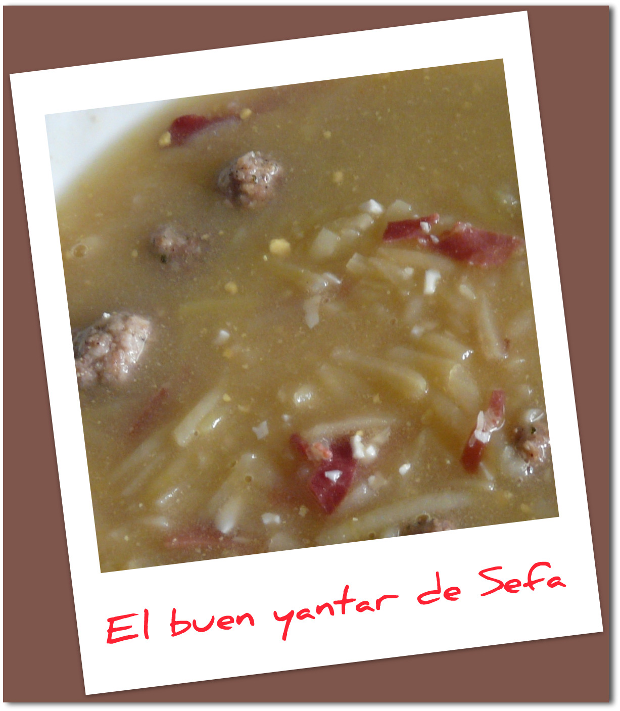 Sopa Aragonesa Fácil: Receta Sopa Aragonesa Fácil: Receta