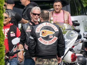 South Shields Biker's Funeral: Hells Angels Pay Respects South Shields Biker's Funeral: Hells Angels Pay Respects