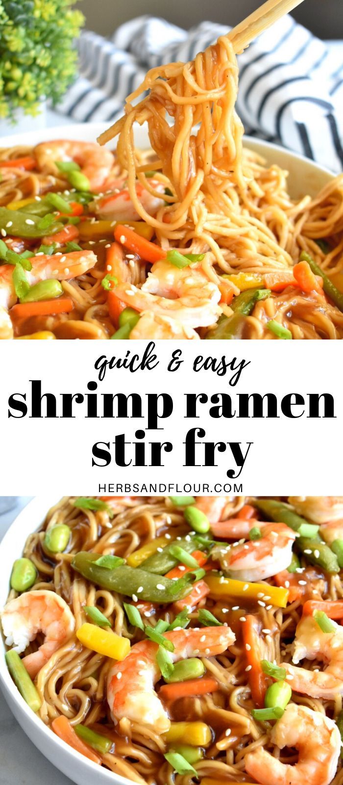 Spicy Shrimp Ramen Stir-Fry Recipe