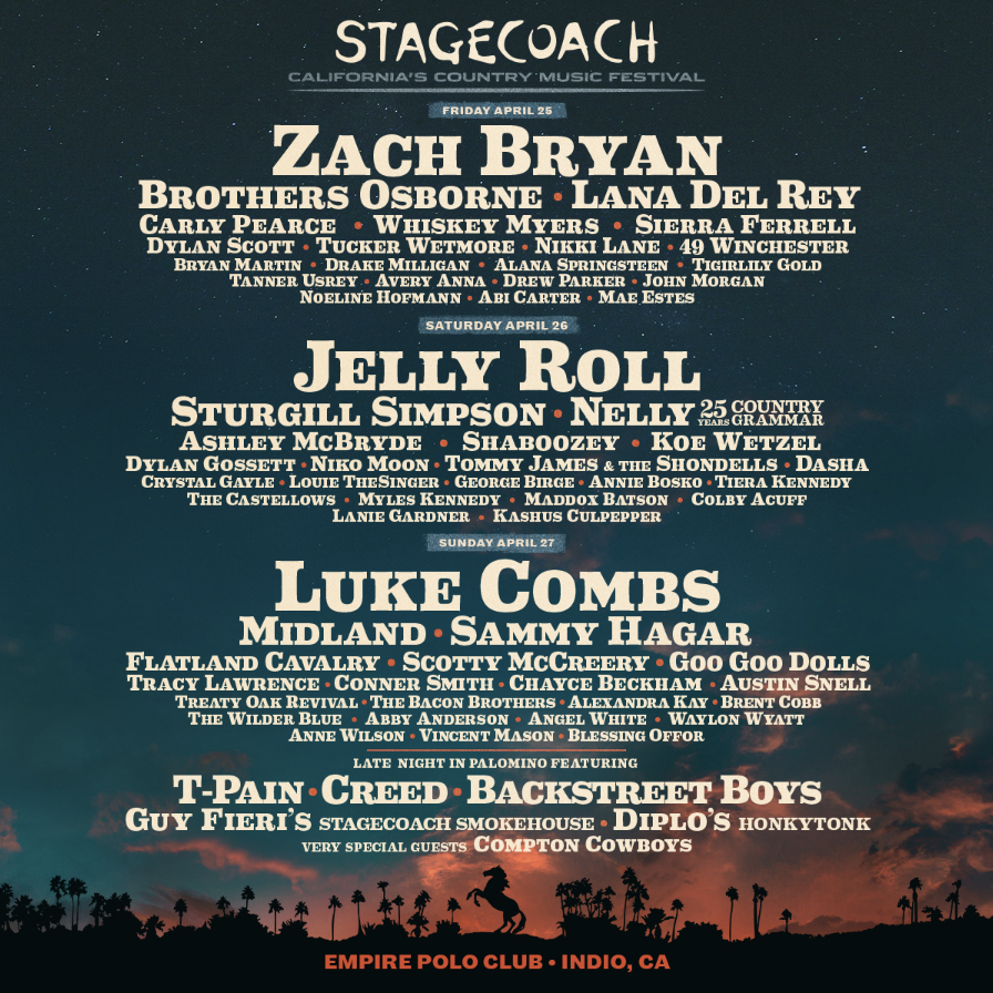 Stagecoach Festival 2025: How To Livestream The Performances Stagecoach Festival 2025: How To Livestream The Performances
