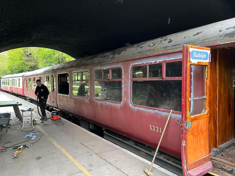 Station Platform Reopening At Telford Steam Railway Following Extensive Works Station Platform Reopening At Telford Steam Railway Following Extensive Works