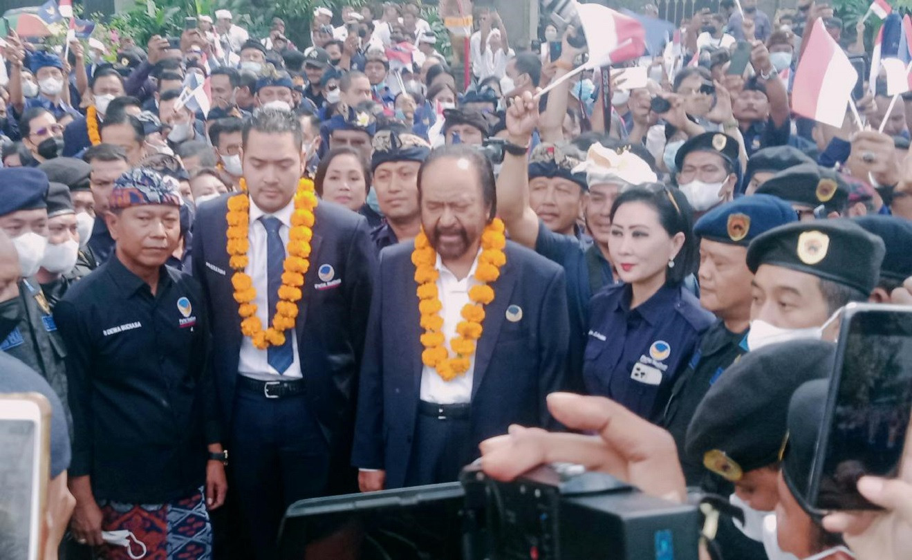 Surya Paloh: Jalan Raya Di Bali Krisis Infrastruktur