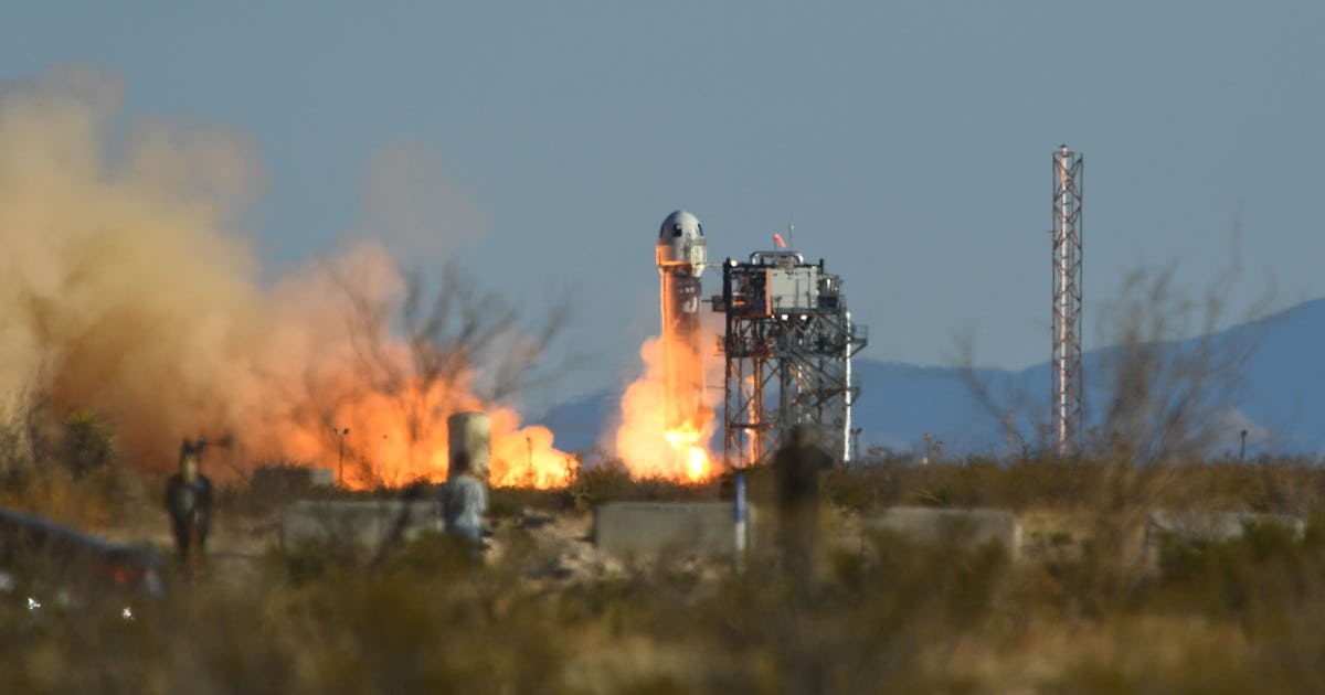 Technical Glitch Halts Blue Origin Rocket Launch Technical Glitch Halts Blue Origin Rocket Launch