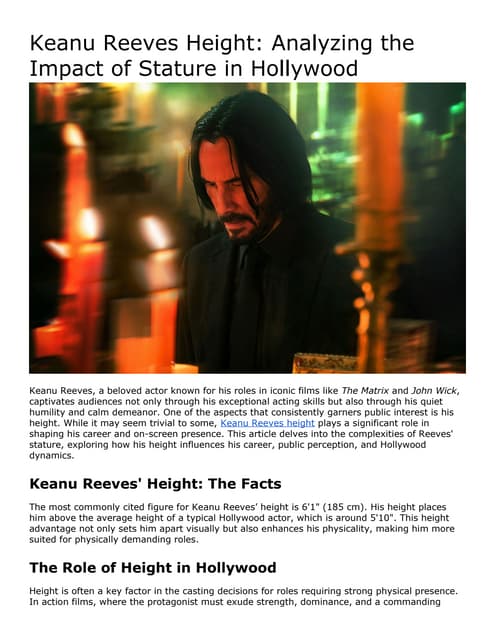 The Future Of John Wick: Analyzing Keanu Reeves' Recent Statements The Future Of John Wick: Analyzing Keanu Reeves' Recent Statements