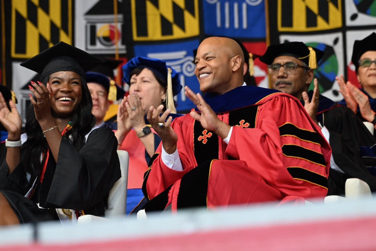 The Muppet Maestro: Kermit At University Of Maryland Commencement The Muppet Maestro: Kermit At University Of Maryland Commencement