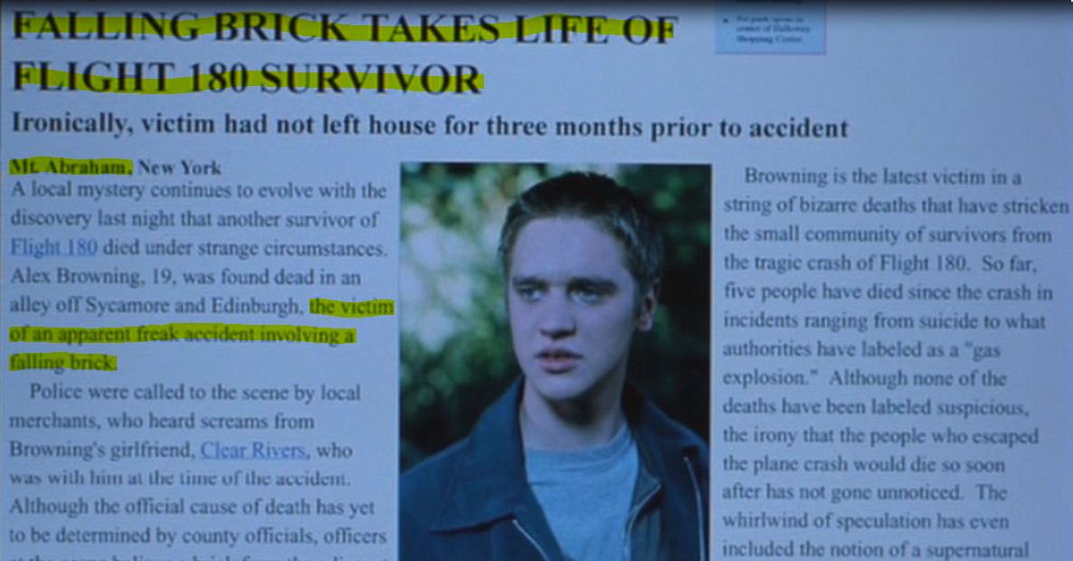 The Return Of Final Destination's Most Iconic Death The Return Of Final Destination's Most Iconic Death