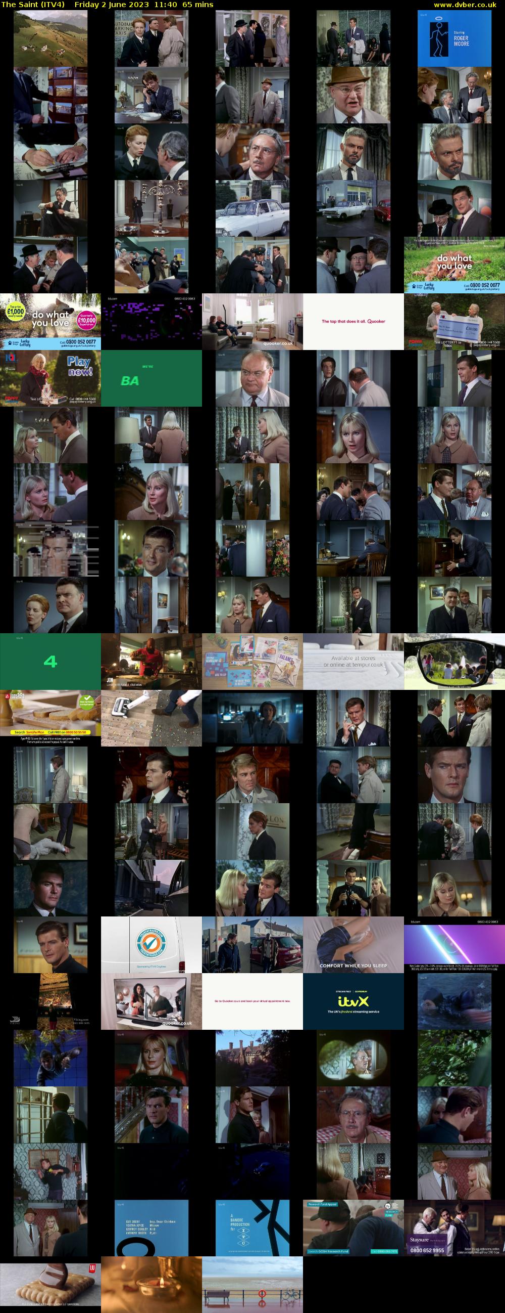 The Saint On ITV4: Episode Listings And Air Times The Saint On ITV4: Episode Listings And Air Times