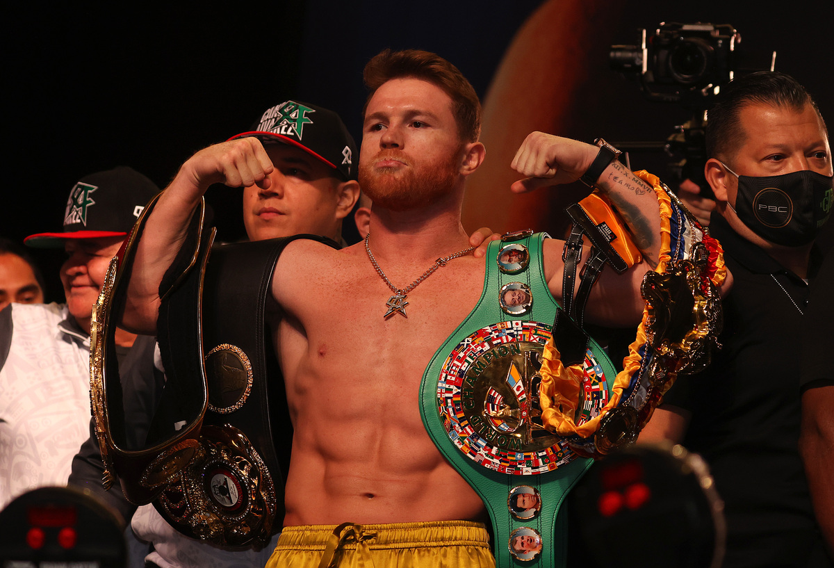 The Single Word That Summarizes Canelo Alvarez's View Of Jake Paul The Single Word That Summarizes Canelo Alvarez's View Of Jake Paul