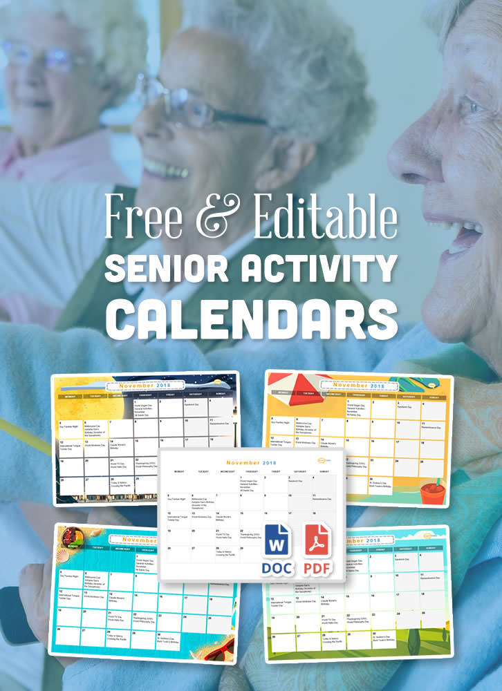 The Ultimate Guide To Senior Activities: A Monthly Calendar The Ultimate Guide To Senior Activities: A Monthly Calendar