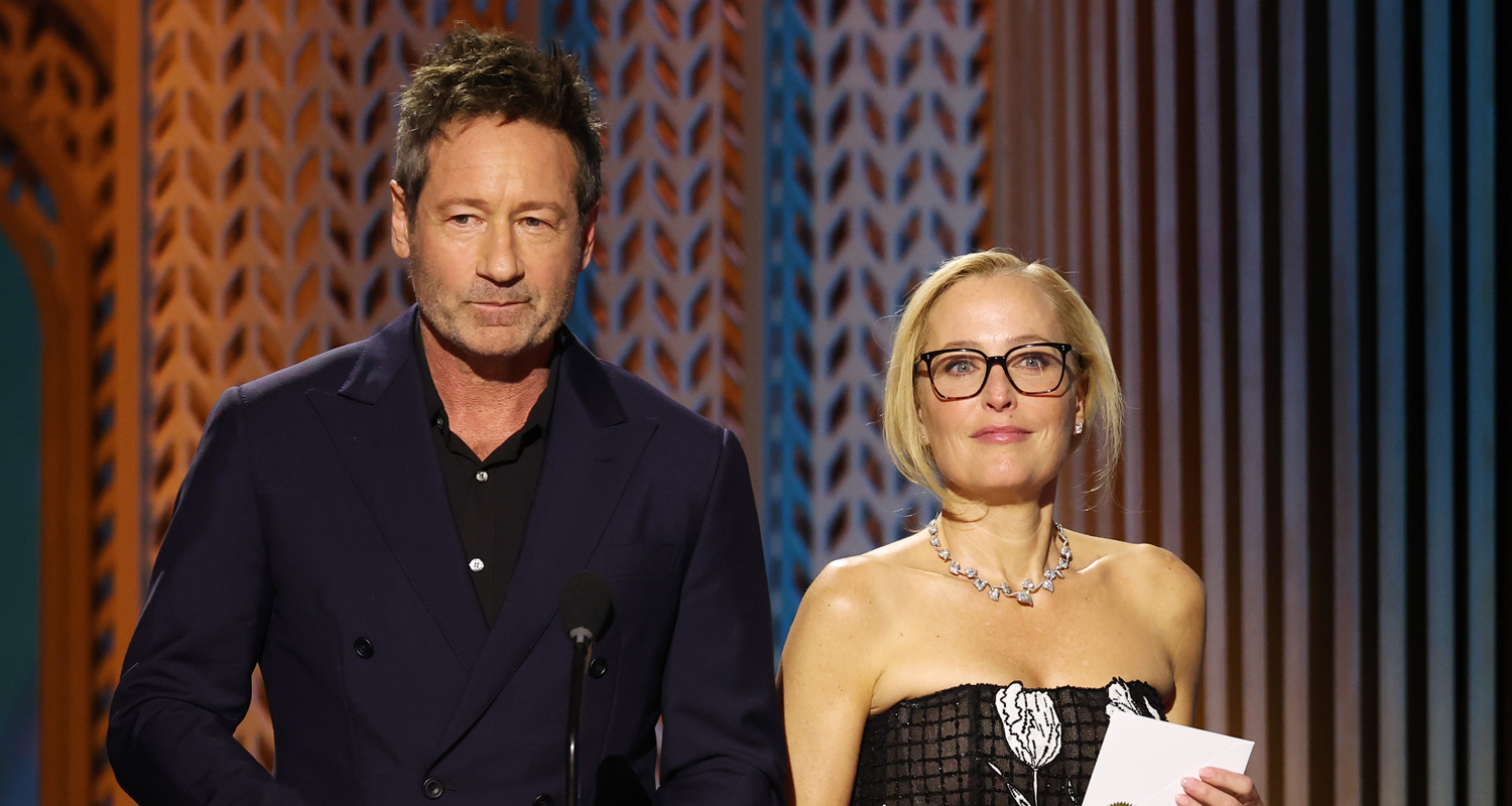The X-Files Duo: Gillian Anderson And David Duchovny's Emotional SAG Awards Moment