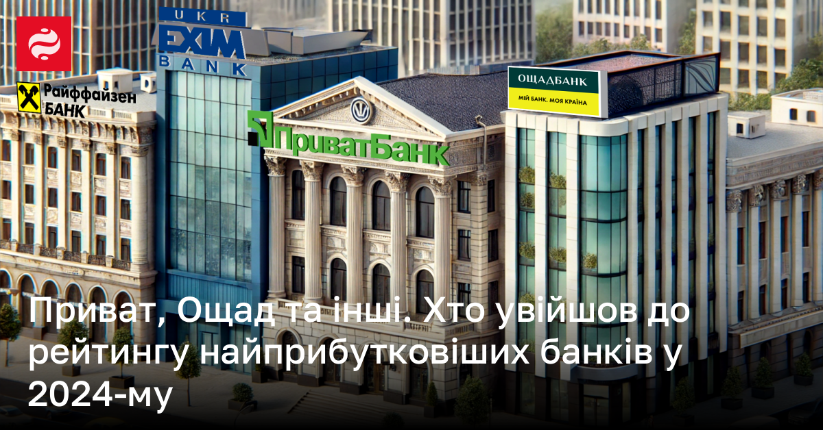 Топ-5 Фінансових Компаній України За Доходами У 2024 Році Топ-5 Фінансових Компаній України За Доходами У 2024 Році