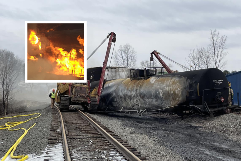 Toxic Chemicals From Ohio Train Derailment: Building Contamination And Its Duration Toxic Chemicals From Ohio Train Derailment: Building Contamination And Its Duration