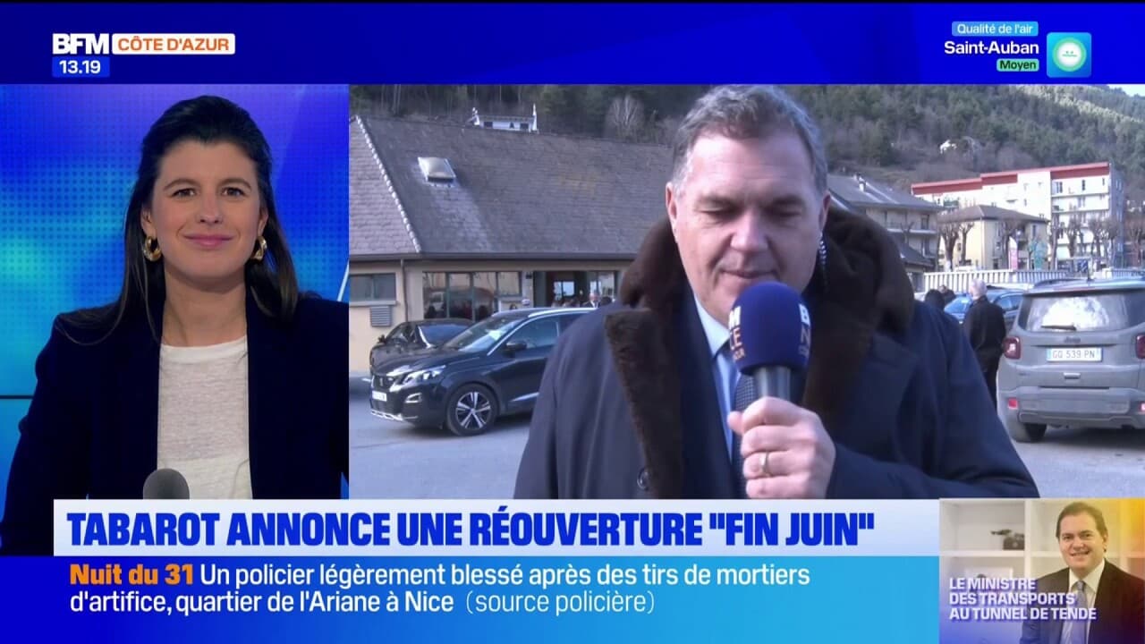 Tunnel De Tende :  Juin, Date D'ouverture Confirmée Par Le Ministre Tabarot?