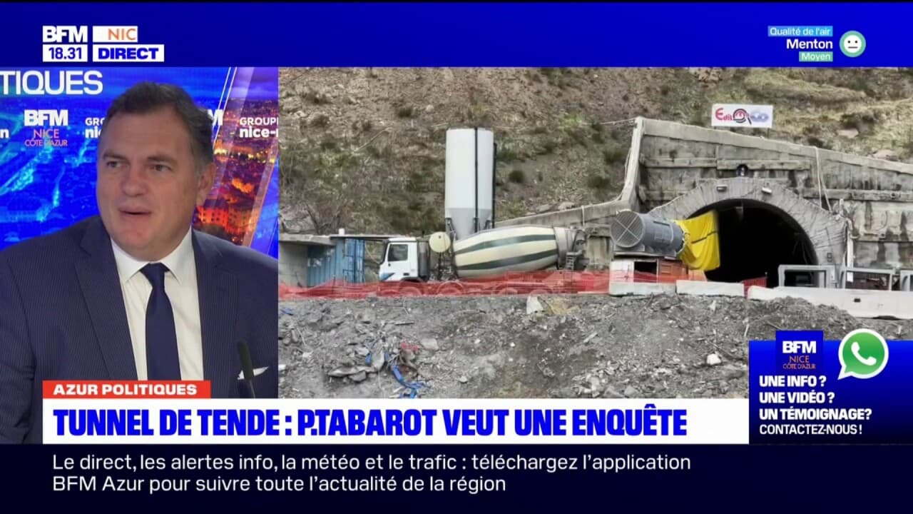 Tunnel De Tende : Ouverture Prévue En Juin, Selon Le Ministre Tabarot