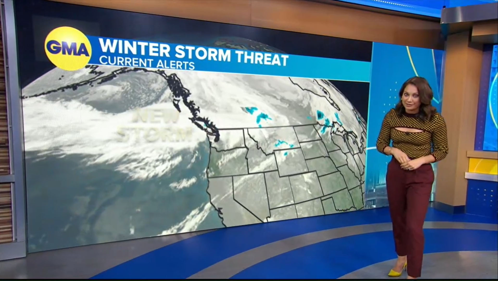 TV Meteorologist Ginger Zee Silences Aging Critic TV Meteorologist Ginger Zee Silences Aging Critic