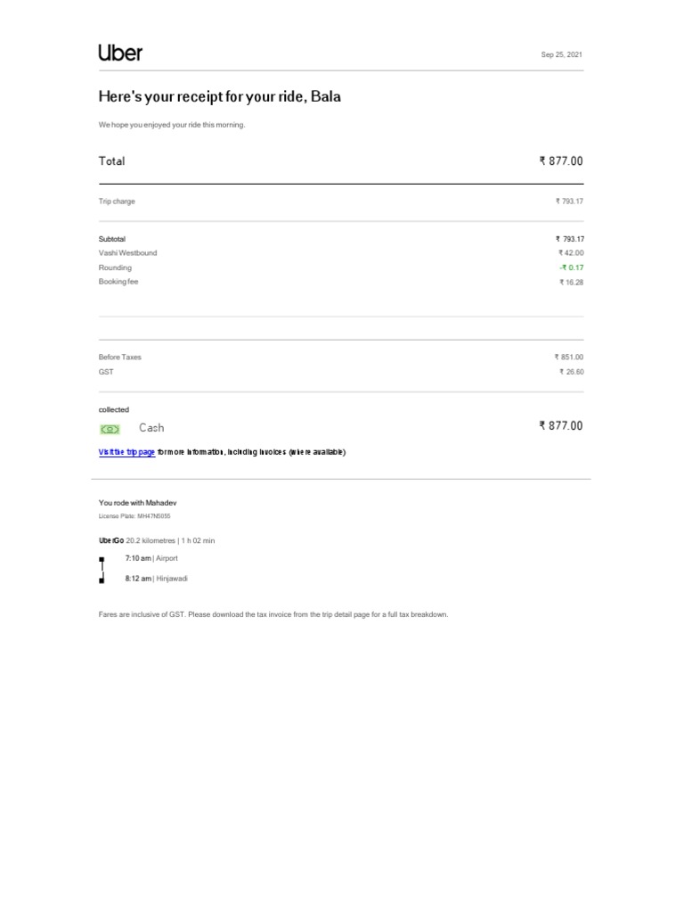 Uber Auto Service: A Shift To Cash Payments Uber Auto Service: A Shift To Cash Payments