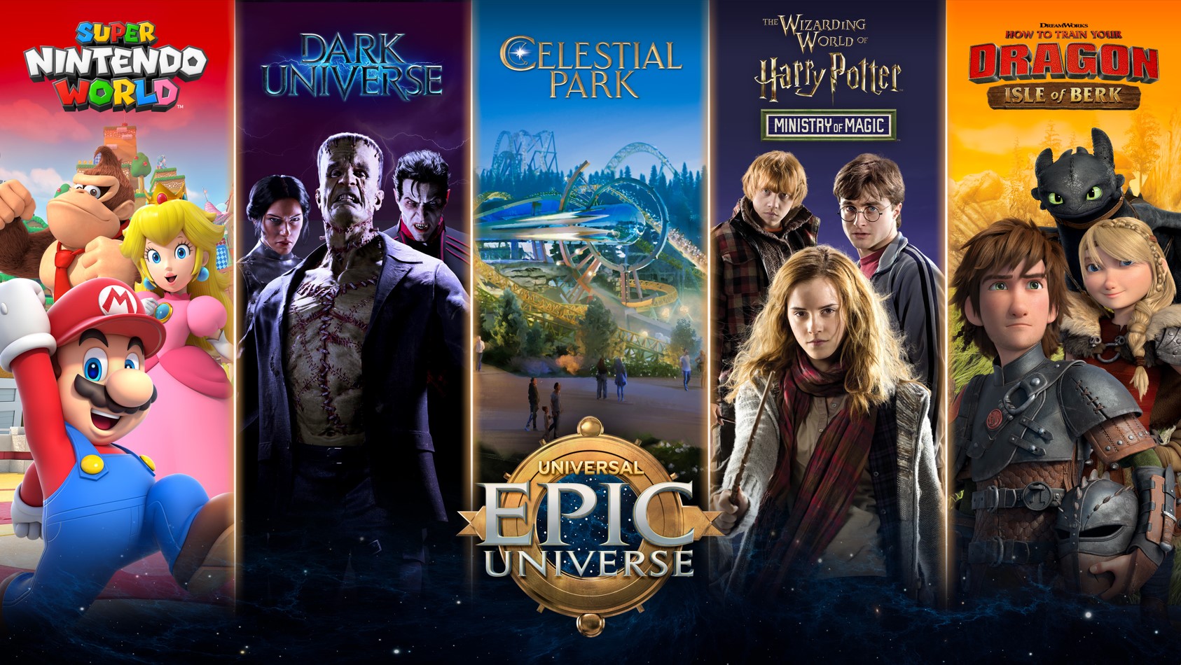 Universal Epic Universe: Themed Lands, Attractions, Shows, Tickets, And Official Opening Date Announced Universal Epic Universe: Themed Lands, Attractions, Shows, Tickets, And Official Opening Date Announced