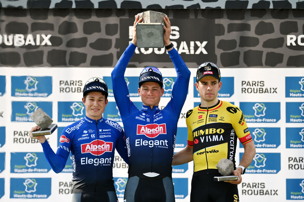 Unprecedented: Mathieu Van Der Poel's Paris-Roubaix Dominance Unprecedented: Mathieu Van Der Poel's Paris-Roubaix Dominance