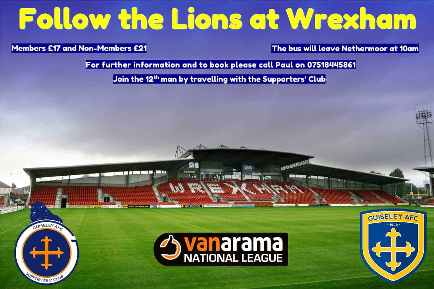 Wrexham AFC: A Guide For Visiting Fans Wrexham AFC: A Guide For Visiting Fans
