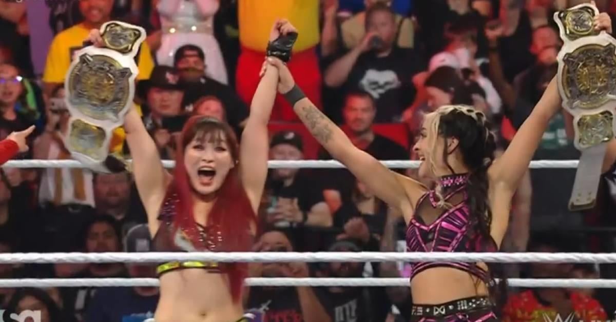 WWE RAW: New Women's Tag Team Champions Emerge WWE RAW: New Women's Tag Team Champions Emerge