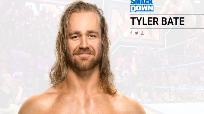 WWE Raw Welcomes Back Tyler Bate WWE Raw Welcomes Back Tyler Bate