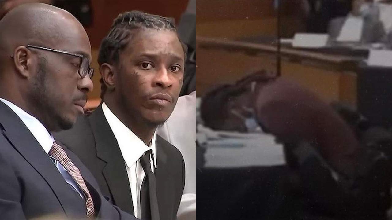 Young Thug's Reaction To Young Thug's Reaction To