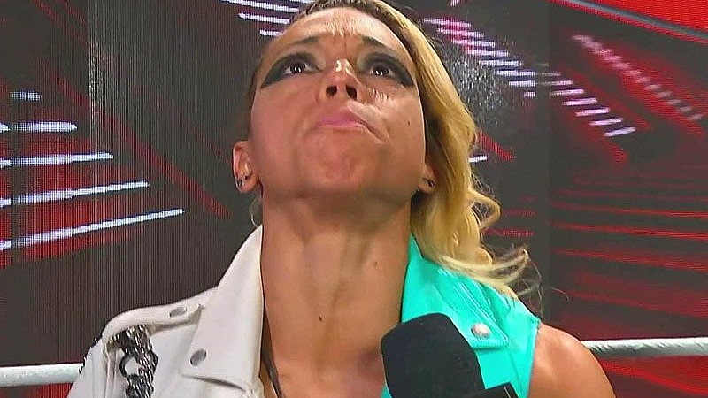 Zoey Stark Injured During WWE Raw Match Zoey Stark Injured During WWE Raw Match